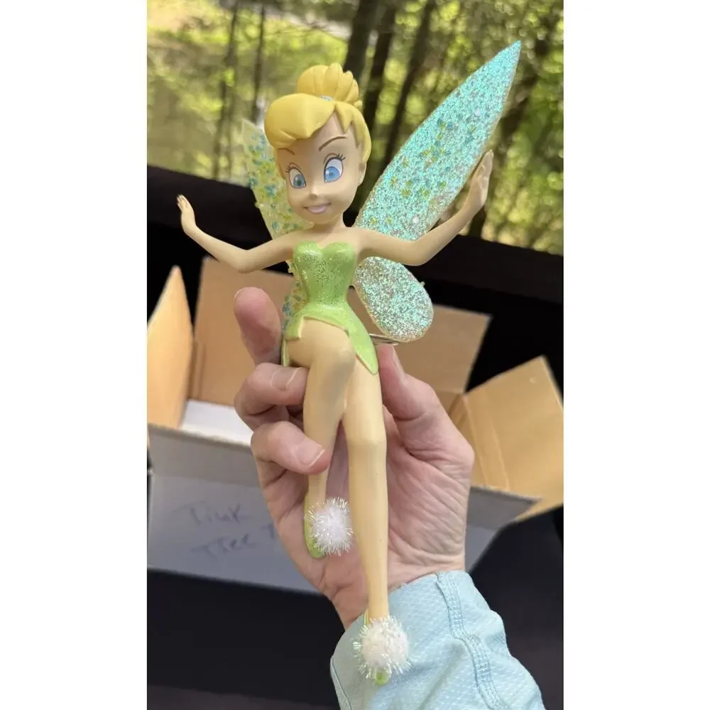 1990 Disney Tinker Bell Tree Topper Mickey Very Merry Christmas Rare OriginalBox - Picture 8 of 16